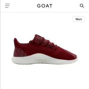 adidas Women's Burgundy Athletic Shoes